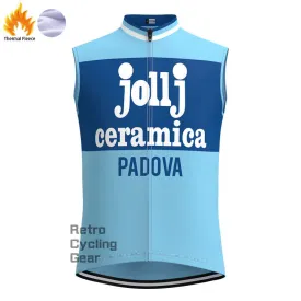 jollj Fleece Retro Cycling Vest